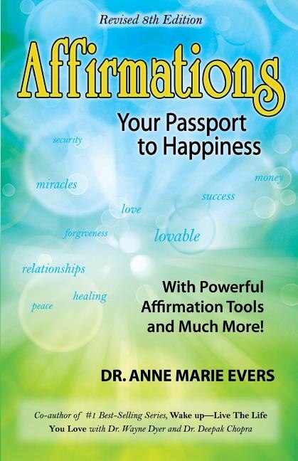 Couverture_Affirmations Your Passport to Happiness 8th edition