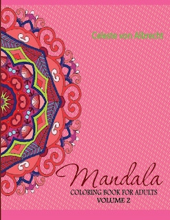 Couverture_Mandala: Coloring Book for Adults, Volume 2