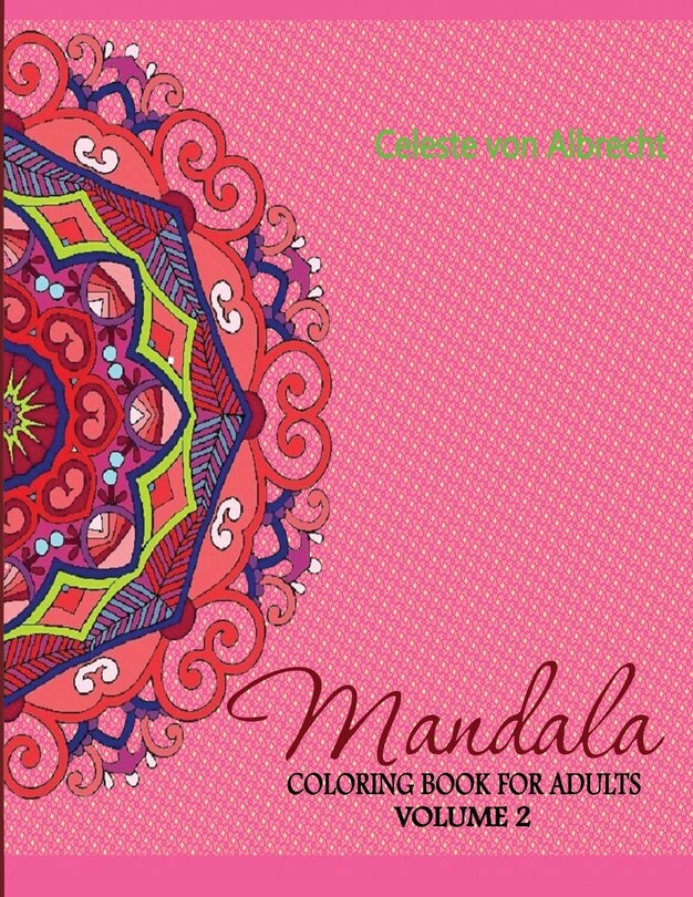 Couverture_Mandala: Coloring Book for Adults, Volume 2