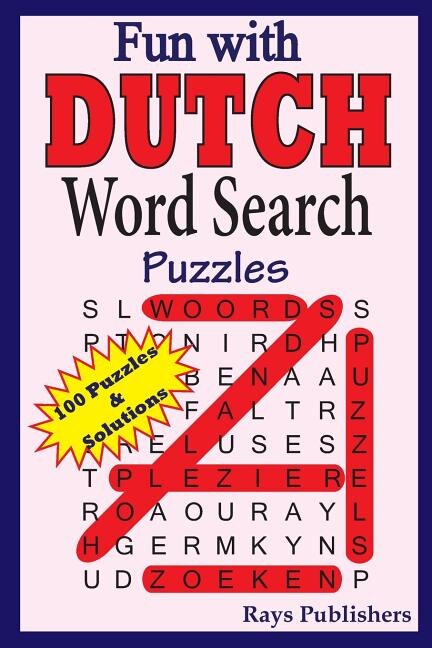 Front cover_Fun with Dutch - Word Search Puzzles