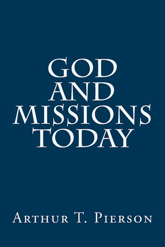 Front cover_God and Missions Today