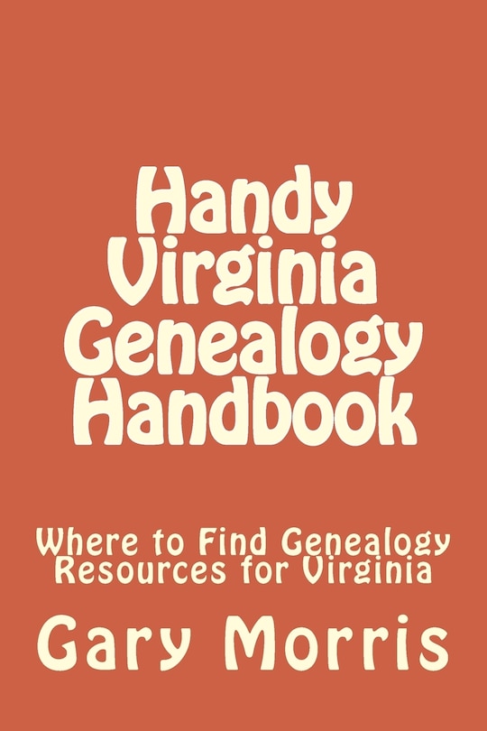Couverture_Handy Virginia Genealogy Handbook