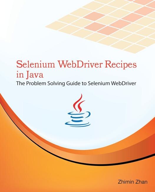 Front cover_Selenium WebDriver Recipes in Java