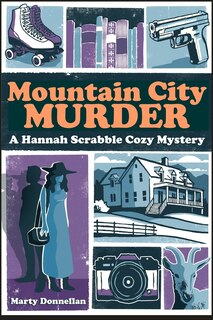 Front cover_Mountain City Murder - A Hannah Scrabble Cozy Mystery, LARGE PRINT EDITION