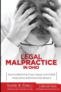 Front cover_Legal Malpractice in Ohio