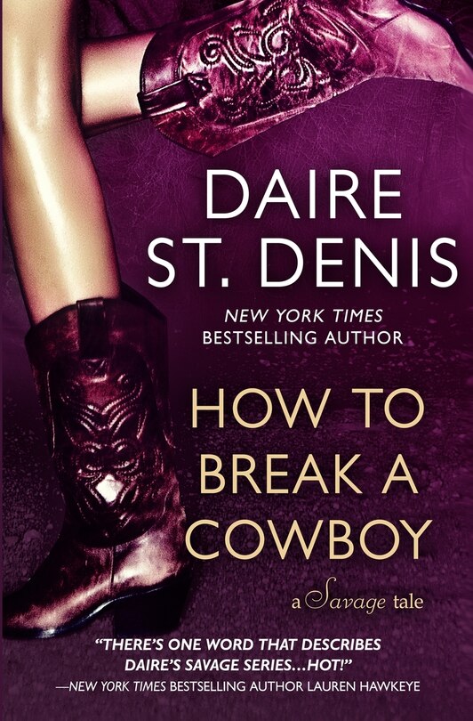 Front cover_How to Break a Cowboy