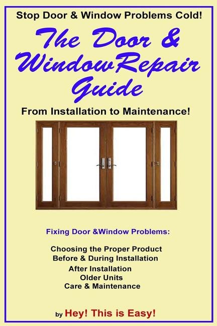 Couverture_The Door & Window Repair Guide