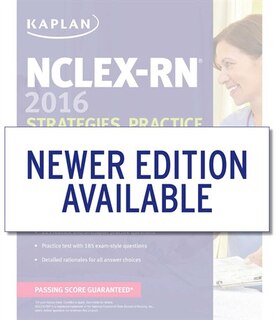 Front cover_NCLEX-RN 2016 Strategies, Practice and Review with Practice Test