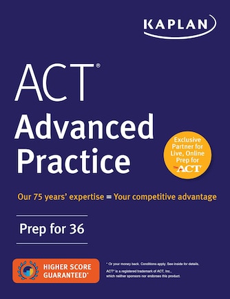 ACT Advanced Practice: Prep for 36: Prep for 36