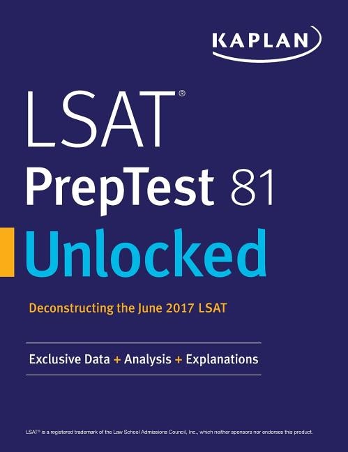 Front cover_LSAT PrepTest 81 Unlocked