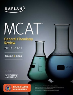 Couverture_MCAT General Chemistry Review 2019-2020