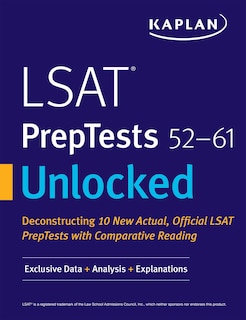 Front cover_LSAT PrepTests 52-61 Unlocked
