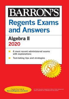 Couverture_Regents Exams And Answers: Algebra Ii 2020