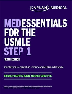 Medessentials For The Usmle Step 1: Visually Mapped Basic Science Concepts