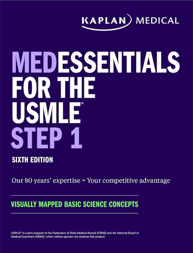 Medessentials For The Usmle Step 1: Visually Mapped Basic Science Concepts