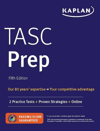 Tasc Prep: 2 Practice Tests + Proven Strategies + Online