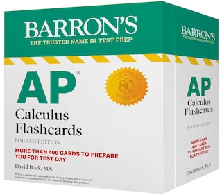 Couverture_Ap Calculus Flashcards, Fourth Edition: Up-to-date Review And Practice + Sorting Ring For Custom Study