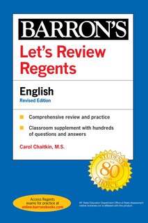 Front cover_Let's Review Regents: English Revised Edition