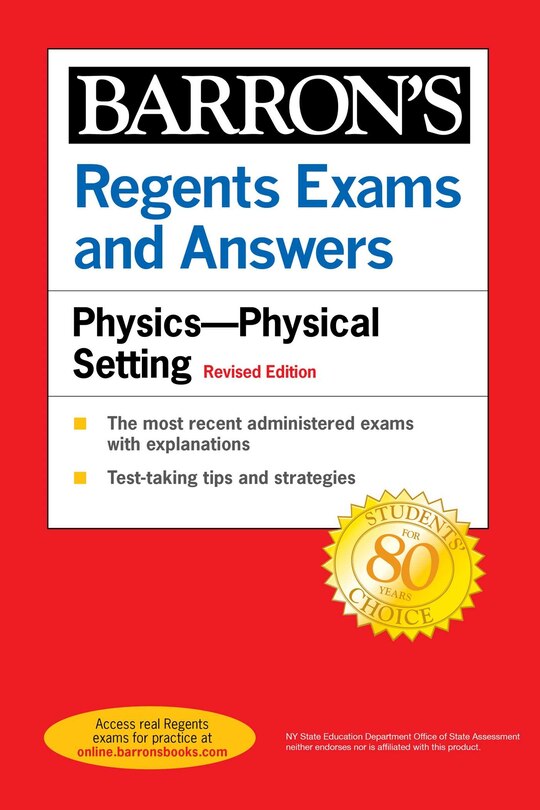 Regents Exams and Answers Physics Physical Setting Revised Edition