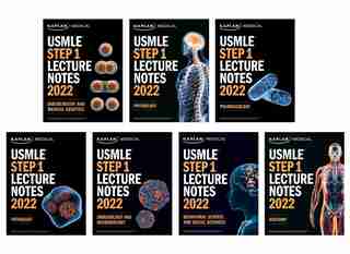Usmle Step 1 Lecture Notes 2022: 7-book Set by Kaplan Medical