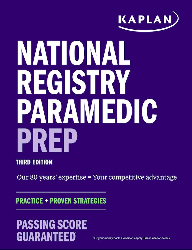 Front cover_National Registry Paramedic Prep: Study Guide + Practice + Proven Strategies