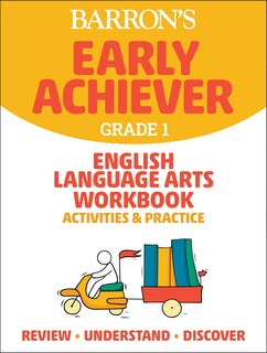 Front cover_Barron's Early Achiever: Grade 1 English Language Arts Workbook Activities & Practice