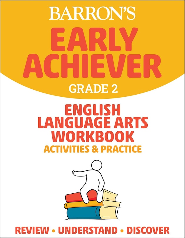 Front cover_Barron's Early Achiever: Grade 2 English Language Arts Workbook Activities & Practice