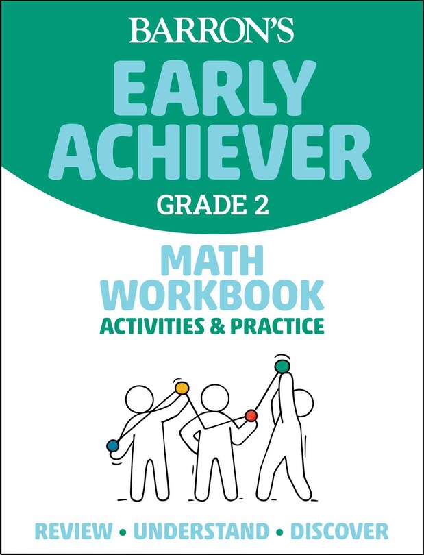 Front cover_Barron's Early Achiever: Grade 2 Math Workbook Activities & Practice