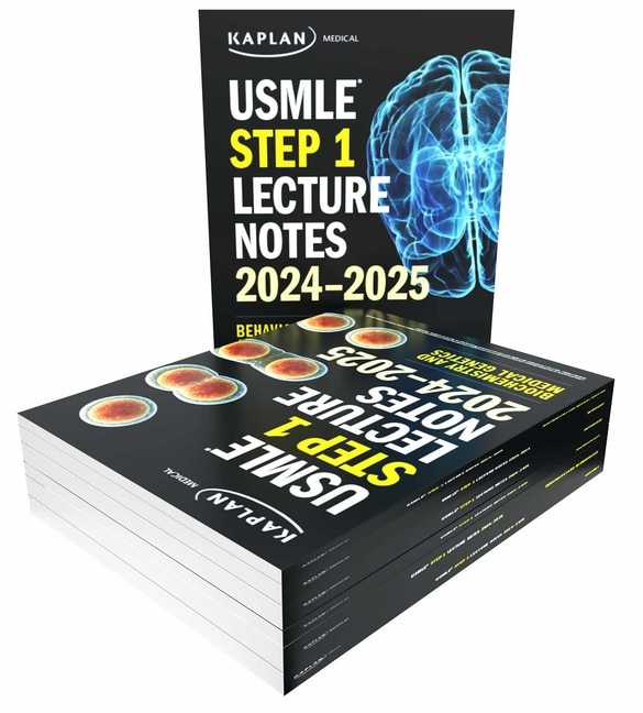 Front cover_USMLE Step 1 Lecture Notes 2024-2025: 7-Book Preclinical Review