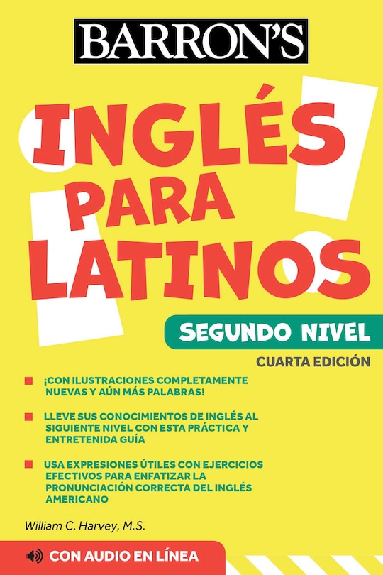 Couverture_Ingles Para Latinos, Level 2 + Online Audio