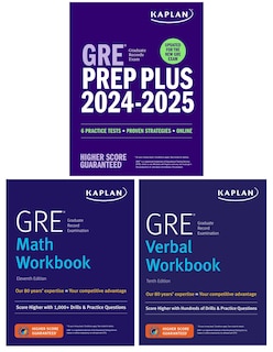 GRE Complete 2024-2025 - Updated for the New GRE: 3-Book Set Includes 6 Practice Tests + Live Class Sessions + 2500 Practice Questions