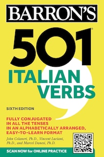 Front cover_501 Italian Verbs, Sixth Edition