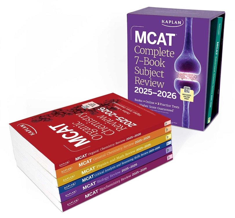 Couverture_MCAT Complete 7-Book Subject Review 2025-2026, Set Includes Books, Online Prep, 3 Practice Tests