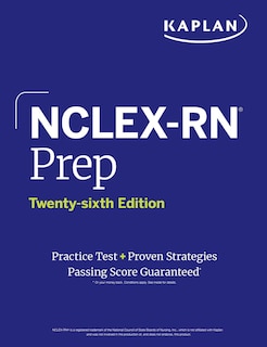 Couverture_NCLEX-RN Prep, Twenty-sixth Edition (2025): Includes 1 Full Length Practice Test + Proven Strategies