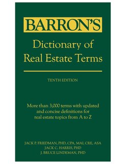 Front cover_Dictionary of Real Estate Terms, Tenth Edition