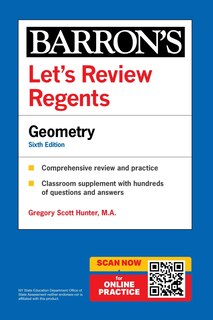 Front cover_Let's Review Regents: Geometry, Sixth Edition