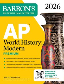 Couverture_AP World History: Modern Premium, 2026: Prep Book With 5 Practice Tests + Comprehensive Review + Online Practice