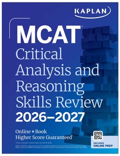 Front cover_MCAT Critical Analysis and Reasoning Skills Review 2026-2027