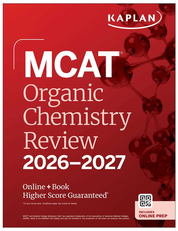 Front cover_MCAT Organic Chemistry Review 2026-2027
