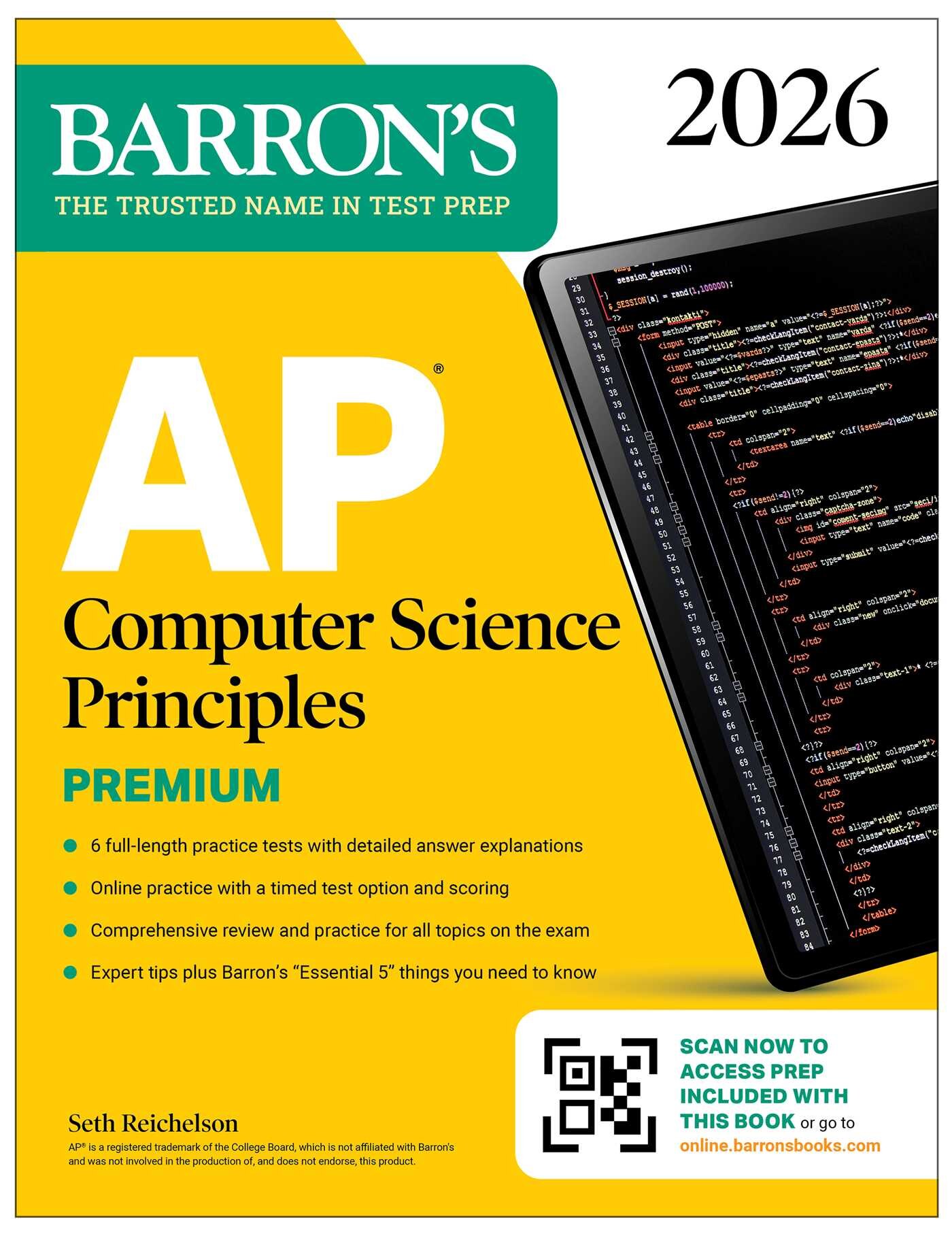ビジネス・経済 2026CFA ExamSchweserNotes Level I Book 1 Ap Computer Science Principles Premium, 2025: Prep Book With