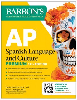 Couverture_AP Spanish Language and Culture Premium, Fourteenth Edition: Prep Book with 5 Practice Tests + Comprehensive Review + Online Practice (2026)