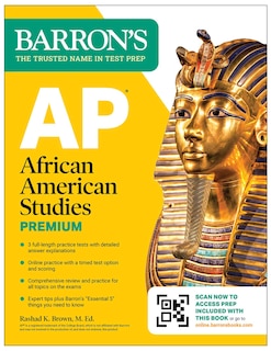 Couverture_AP African American Studies Premium, First Edition: Prep Book with 3 Practice Tests + Comprehensive Review + Online Practice