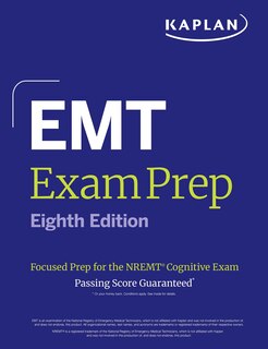 Couverture_EMT Exam Prep, Eighth Edition: Focused Prep for the NREMT Cognitive Exam + One Full Length Practice Test