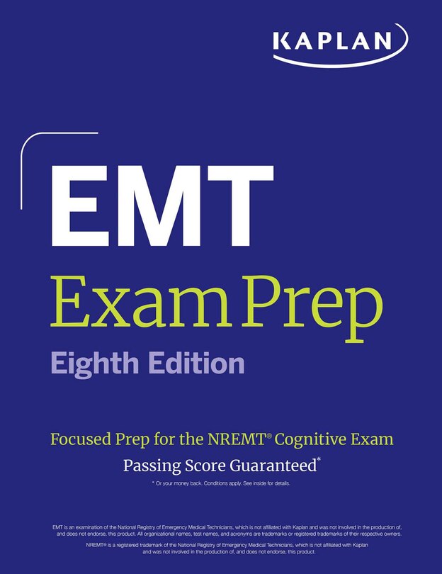 Couverture_EMT Exam Prep, Eighth Edition: Focused Prep for the NREMT Cognitive Exam + One Full Length Practice Test