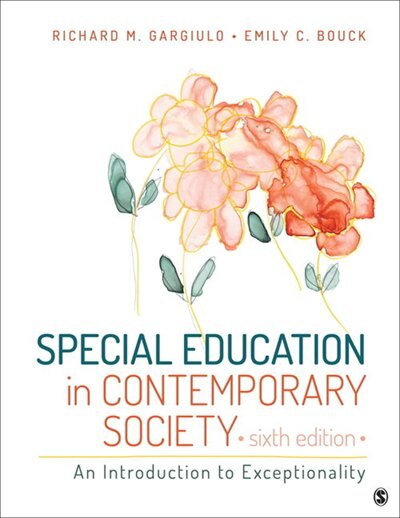 Front cover_Special Education In Contemporary Society