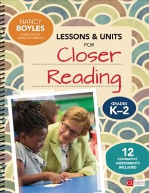 Front cover_Lessons and Units for Closer Reading, Grades K-2