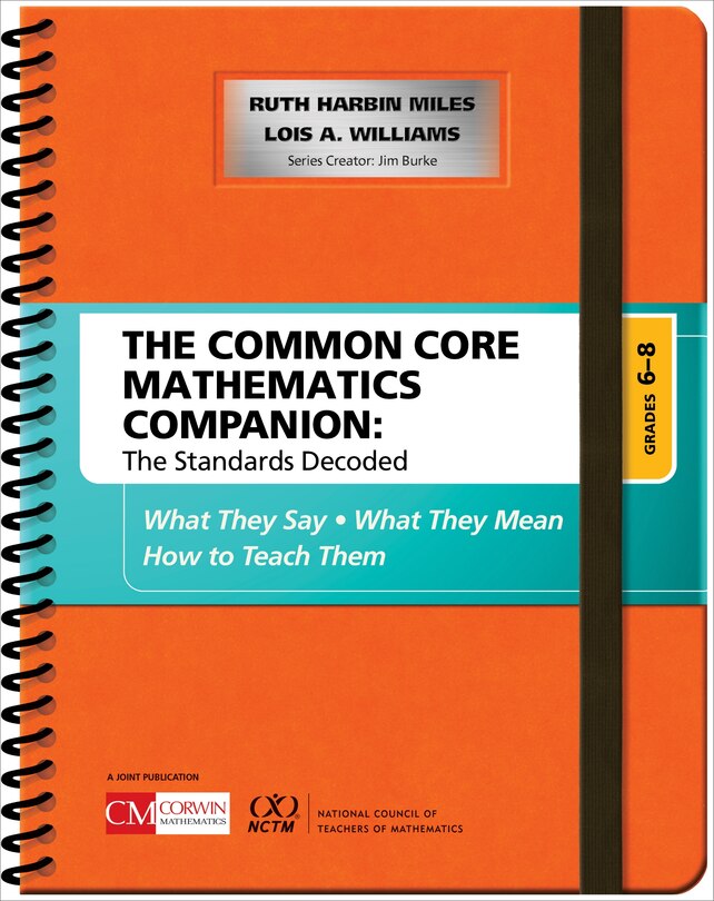 Front cover_The Common Core Mathematics Companion: The Standards Decoded, Grades 6-8