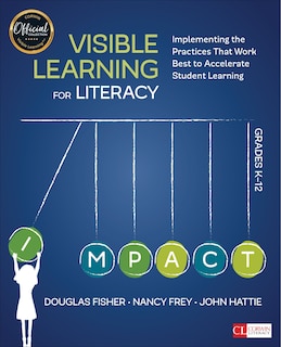Front cover_Visible Learning for Literacy, Grades K-12