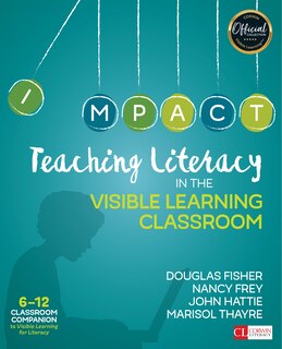 Couverture_Teaching Literacy In The Visible Learning Classroom, Grades 6-12