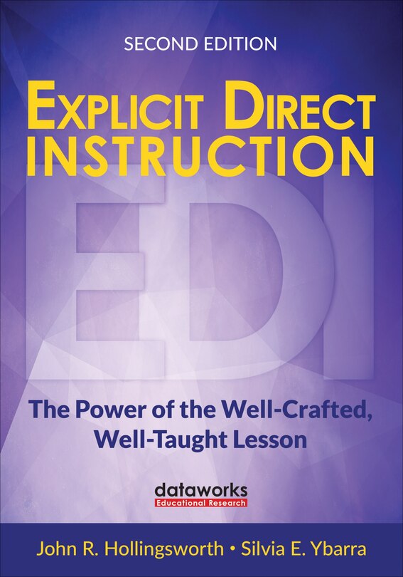 Front cover_EXPLICIT DIRECT INSTRUCTION (EDI) THE POWER OF THE WELL-CRAF